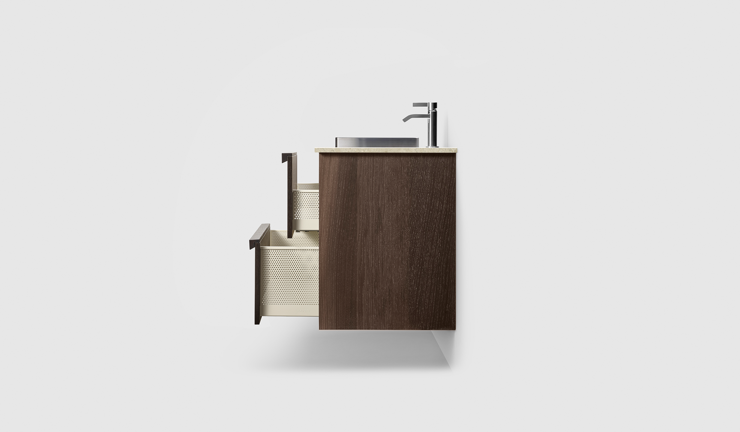 H2/100 - Smoked Oak Wood - NB/Stainless
