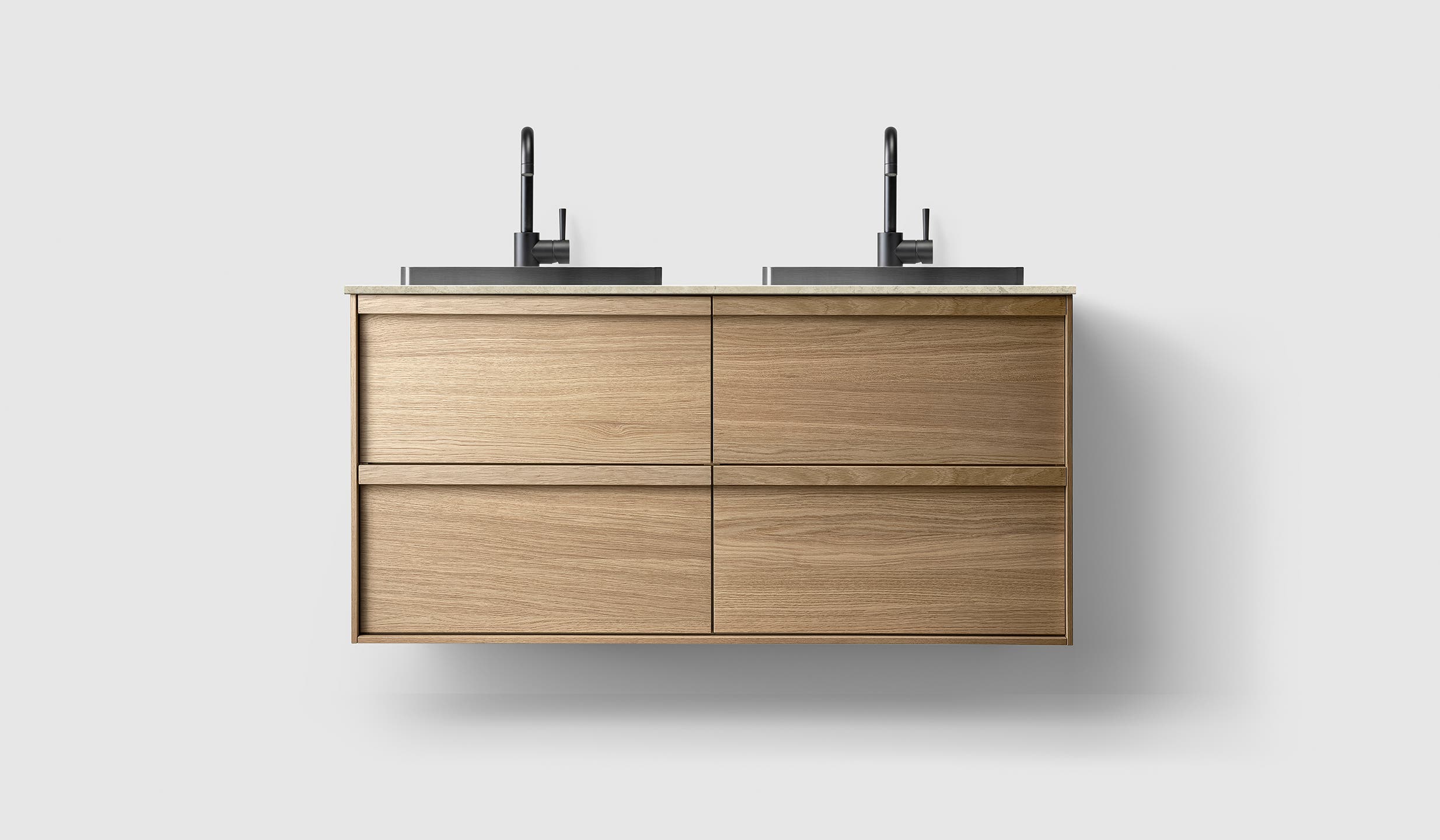 H2/120 - Oak Wood - AO/Black Chrome