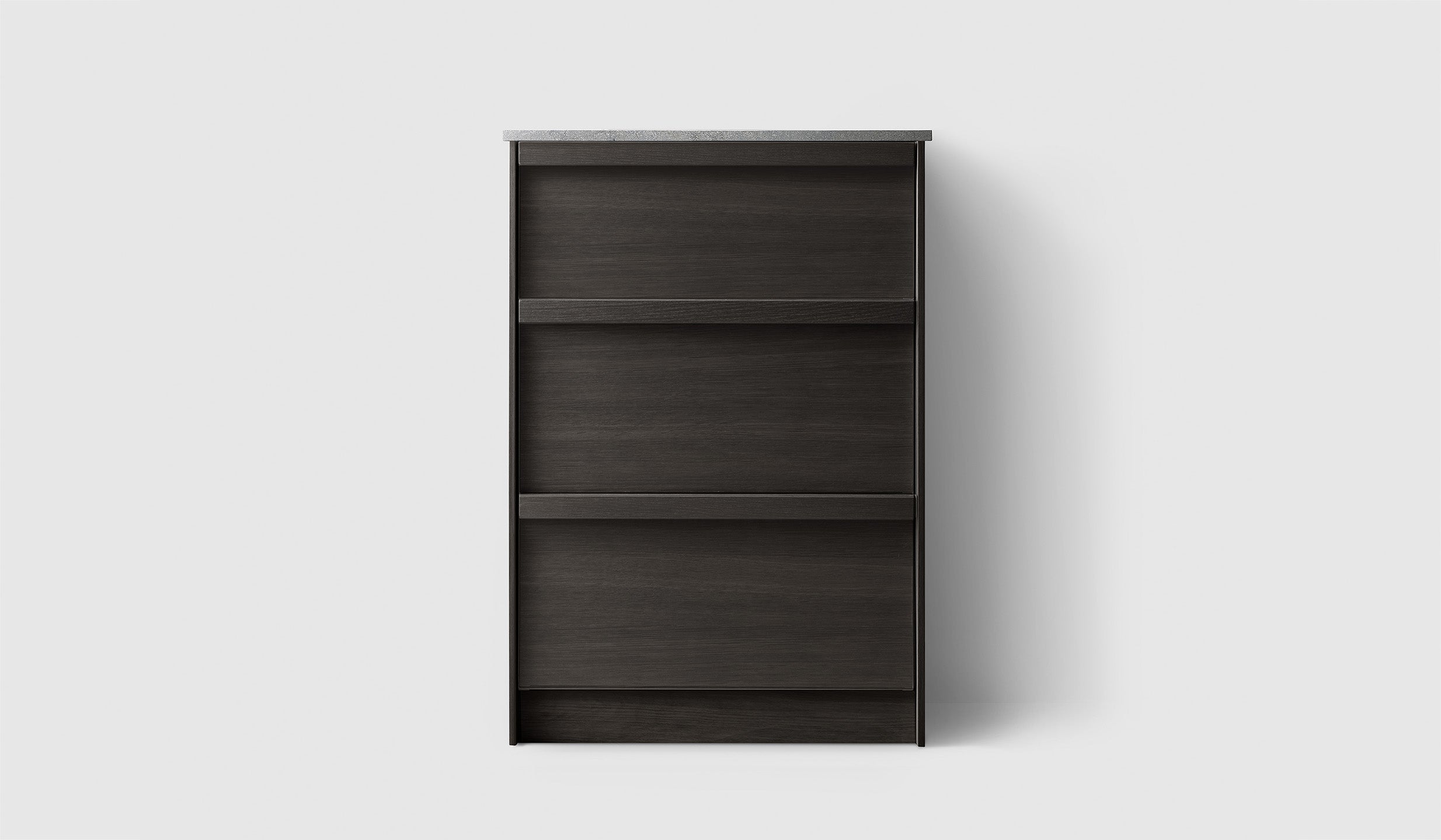 H2/UC60 Dark Wood Kombi H2 Laundry Cabinet