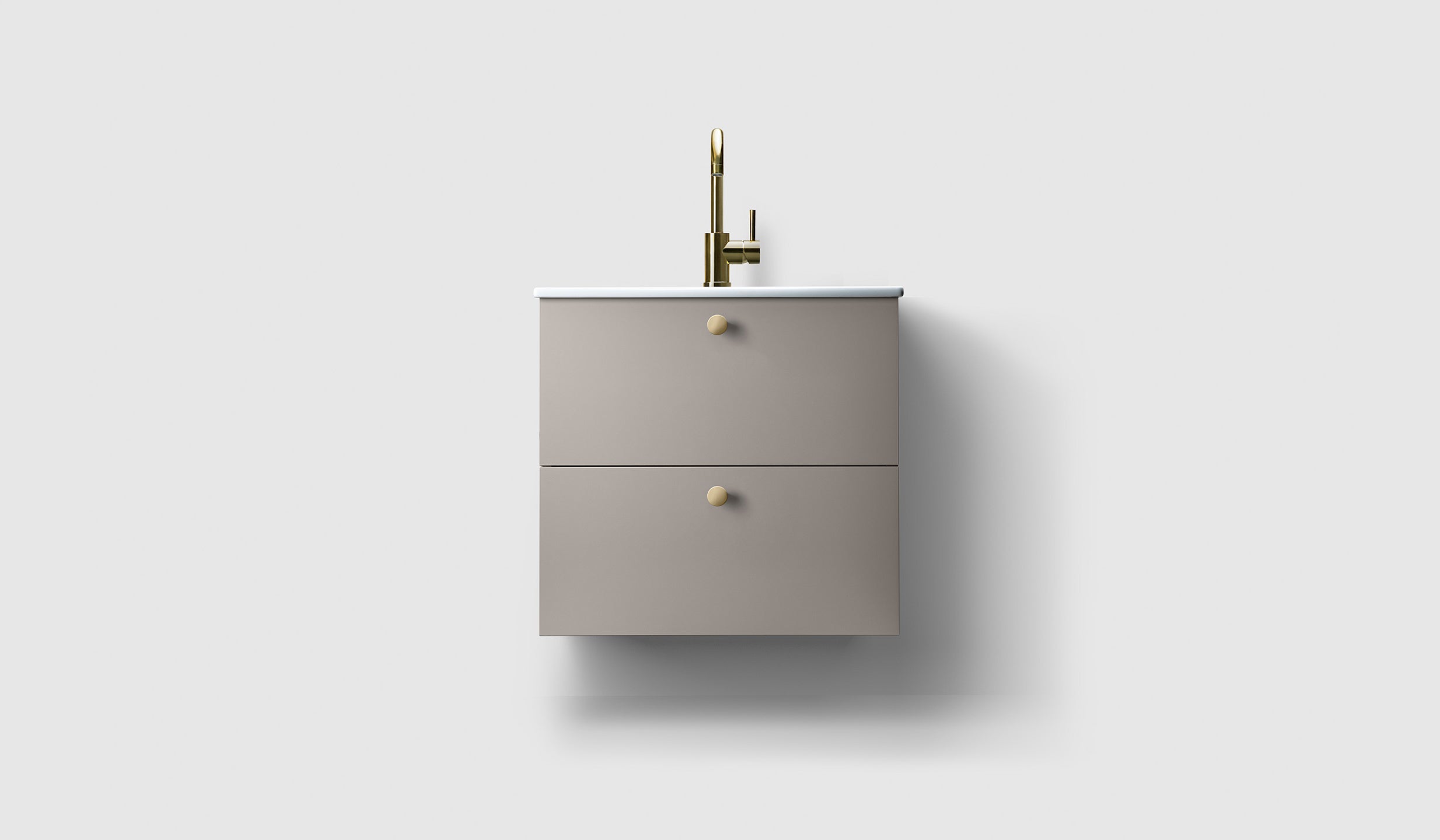 H3/60 - Warm Grey - Porcelain - A2.01 Brass