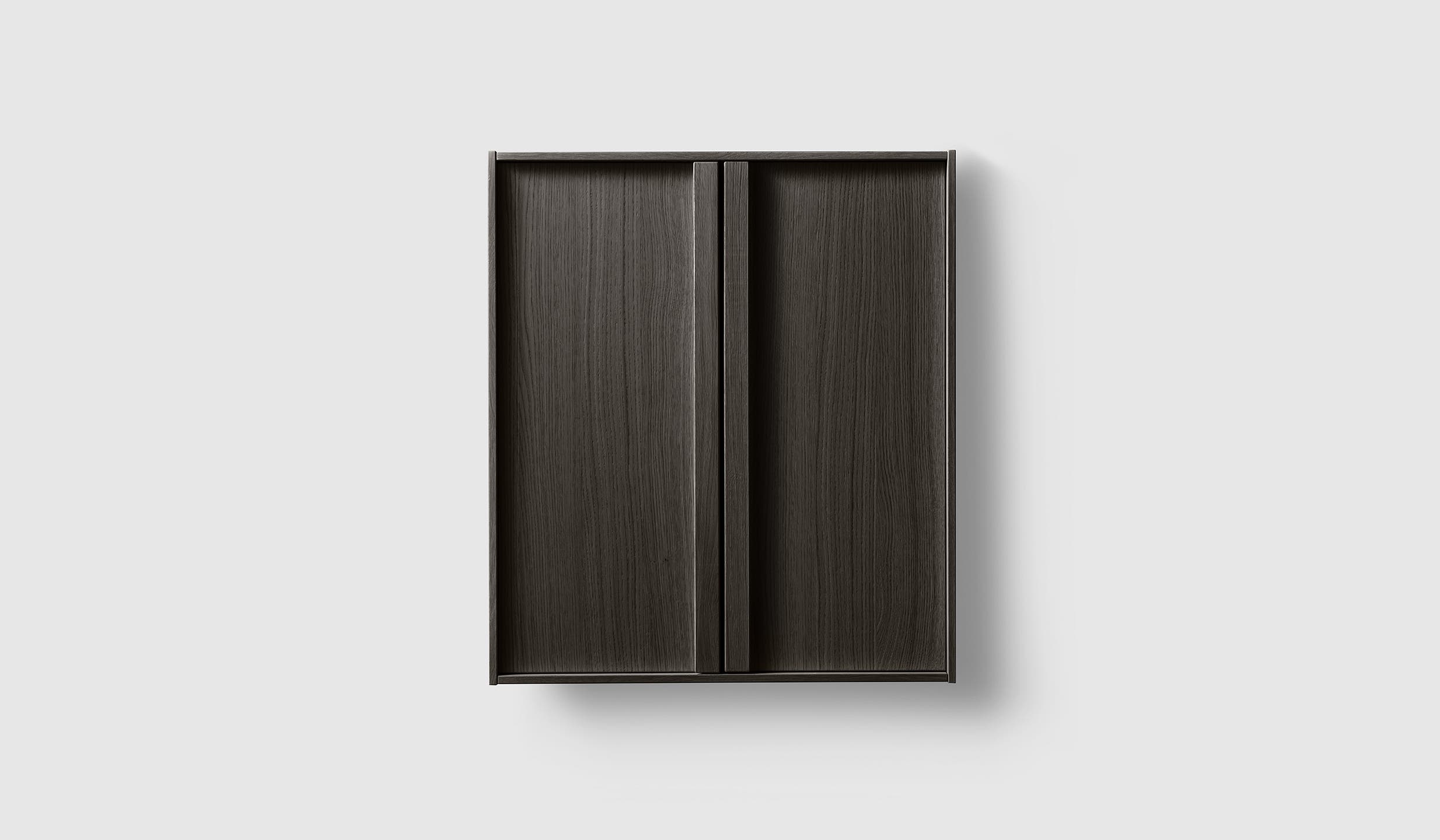 H2 C60 Dark Wood H2 Laundry Cabinet