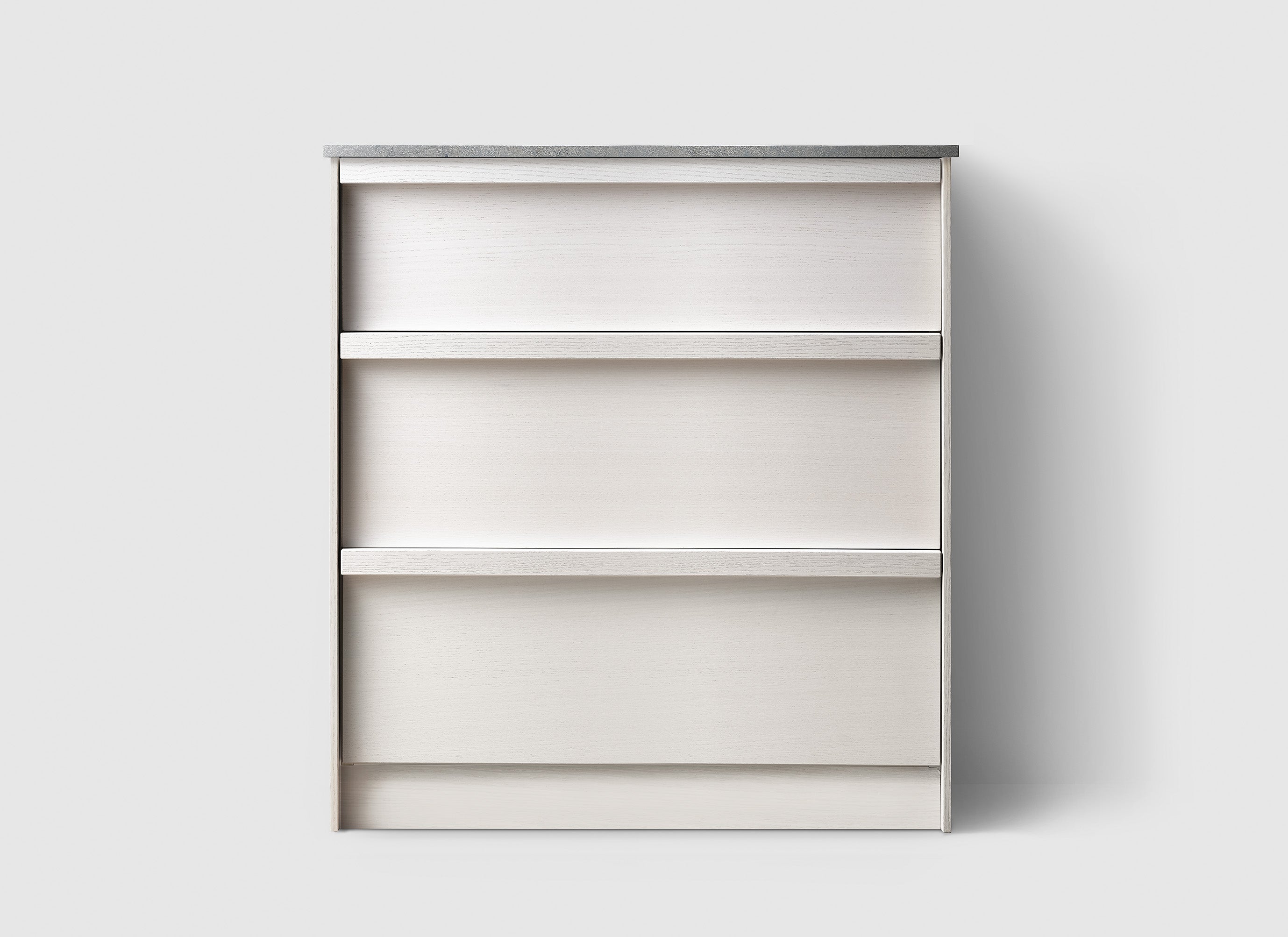 H2/UC80 White Wood 440 H2 Laundry Cabinet