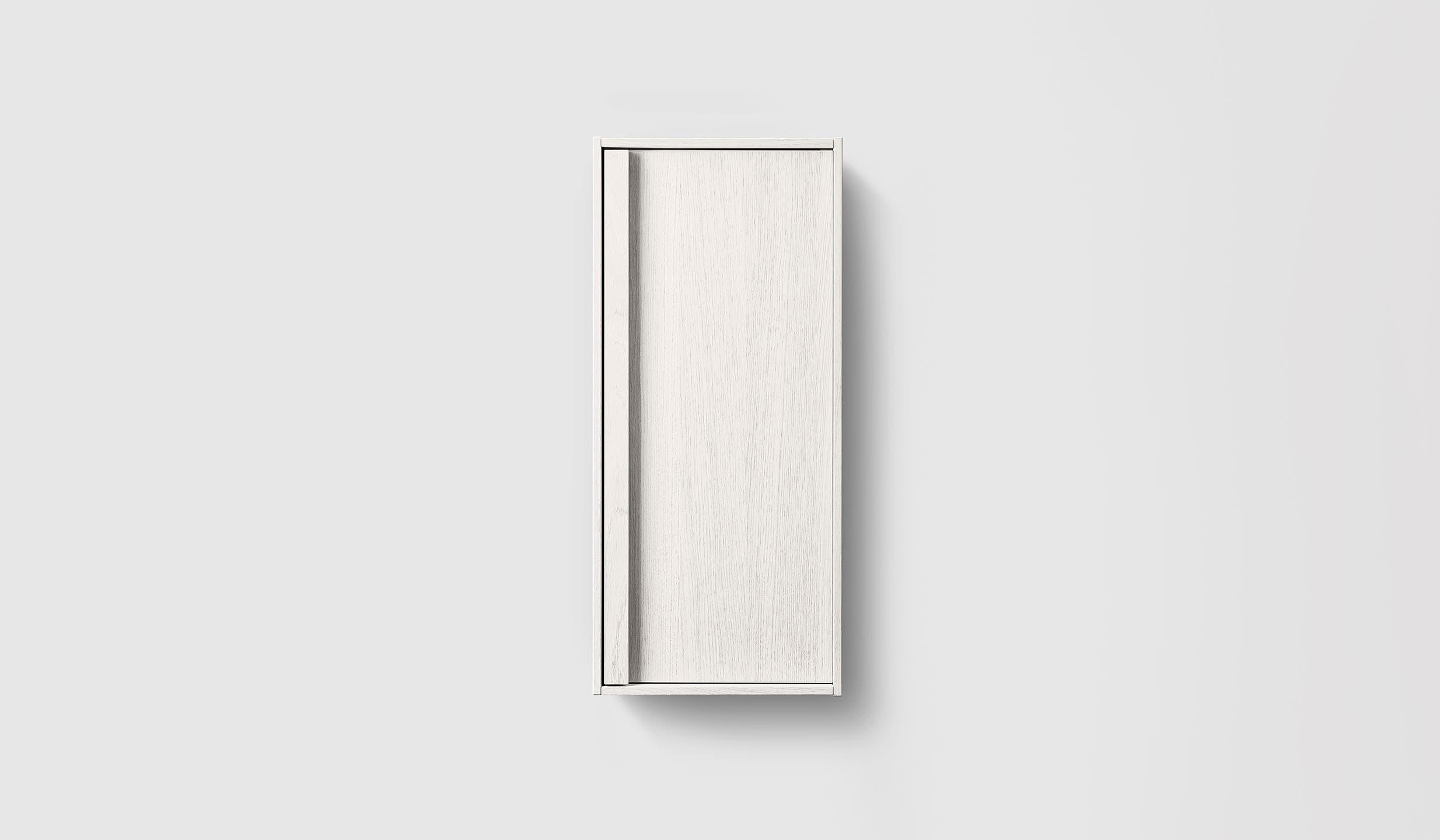 H2 C32 White Wood H2 Wall Cabinet